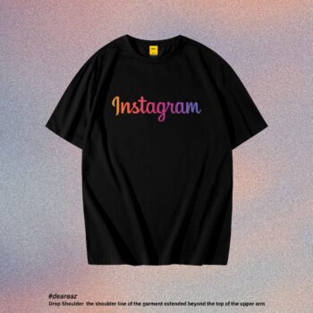 Drop Shoulder T-Shirt (Instagram)