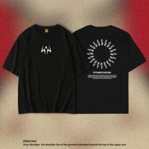 Drop Shoulder T Shirt (Ryomen Sukuna)