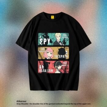 Drop Shoulder T-Shirt (Spy x Family 03)