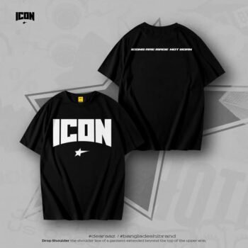 Drop Shoulder T Shirt (Icon)