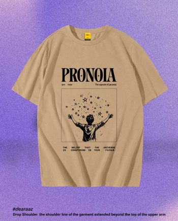 Drop Shoulder T-Shirt (Pronoia)