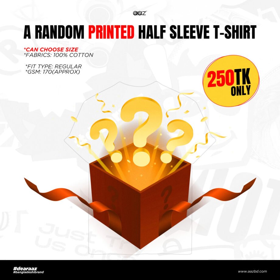 Random Half Sleeve T-Shirt
