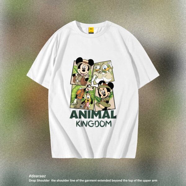 Drop Shoulder T-Shirt (Animal Kingdom)