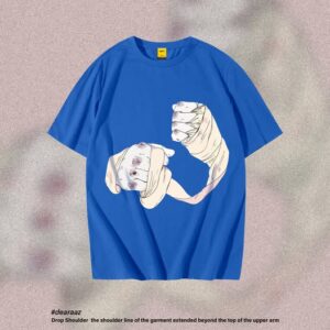 Drop Shoulder T-Shirt (Never Giveup 02)