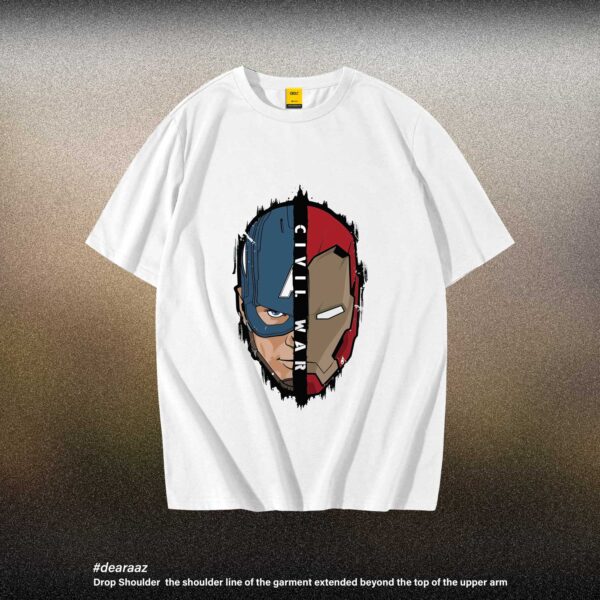 Drop Shoulder T-Shirt (Civi War)