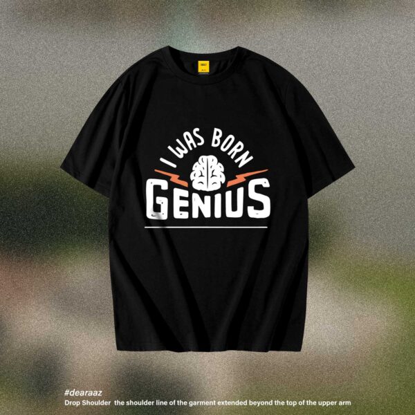 Drop Shoulder T-Shirt (Genius)