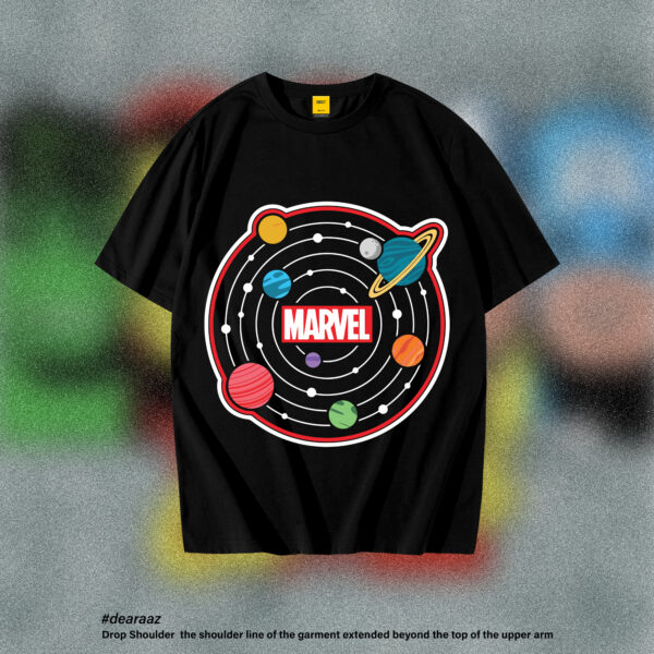 Drop Shoulder T-Shirt (Marvel Universe)