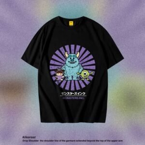 Drop Shoulder T-Shirt (Monsters 02)
