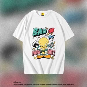 Drop Shoulder T-Shirt (Tweety)