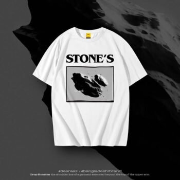 Drop Shoulder T-Shirt (Stones)