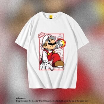 Drop Shoulder T-Shirt (Super Mario)