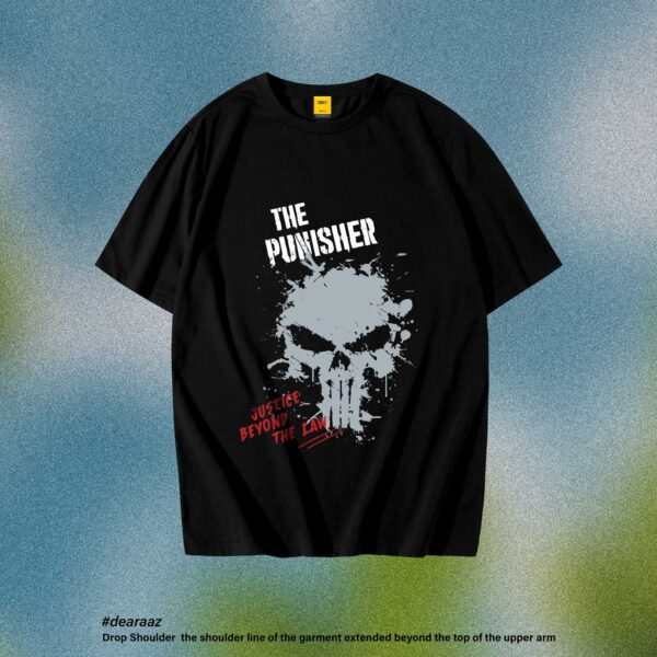 Drop Shoulder T-Shirt (The Punisher)