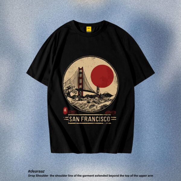 Drop Shoulder T-Shirt (San Francisco)