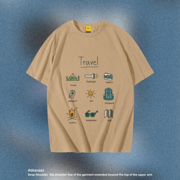 Drop Shoulder T-Shirt (Travel)
