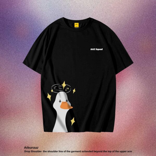 Premium Drop Shoulder T-Shirt ( Funny Goose)
