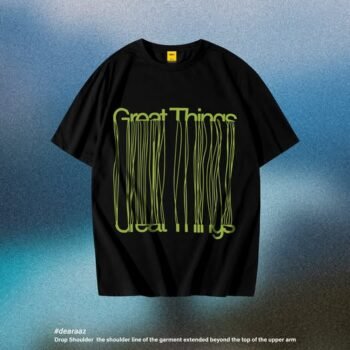 Drop Shoulder T-Shirt (Great Things)