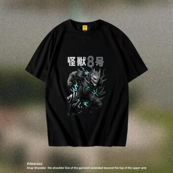 Drop Shoulder T-Shirt (Kaiju No. 8)