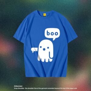 Drop Shoulder T-Shirt (Boo)