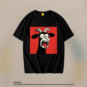 Drop Shoulder T-Shirt (The Goat)
