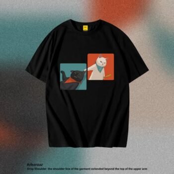 Drop Shoulder T-Shirt ( You & Me)