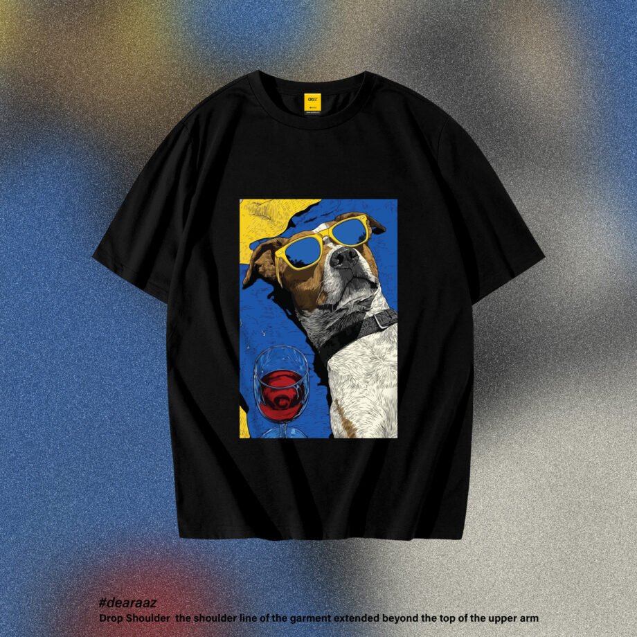 Drop Shoulder T-Shirt (Dog)