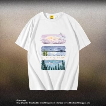 Drop Shoulder T-Shirt (Good Night)