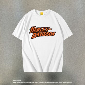 Drop Shoulder T-Shirt (Harley Davidson)