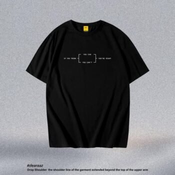 Drop Shoulder T-Shirt (You’re Right)