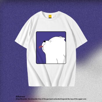 Drop Shoulder T-Shirt (Bear 02)