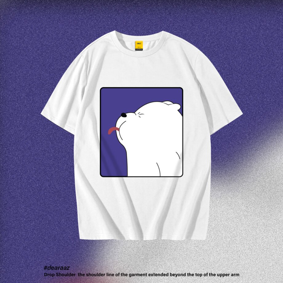 Drop Shoulder T-Shirt (Bear 02)