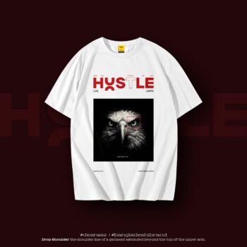 Drop Shoulder T-Shirt (Hustle)