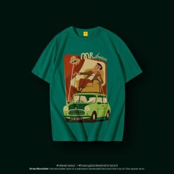 Drop Shoulder T-Shirt (Mr bean 03)