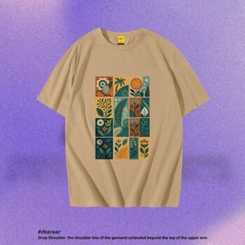 Drop Shoulder T-Shirt (Botanica)