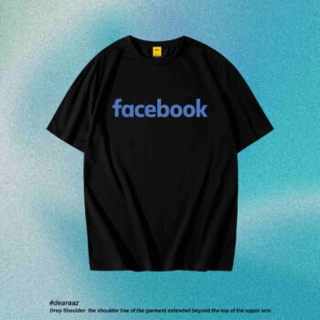Drop Shoulder T-Shirt (Facebook)