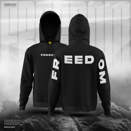 Premium Drop Shoulder Hoodie (Freedom 02)