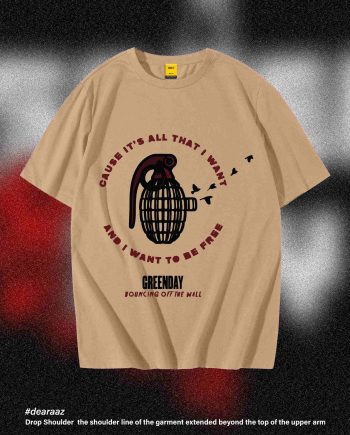 Green Day 03 T-Shirt - Premium Cotton - AAZ Bangladesh