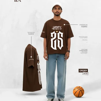 Premium Drop Shoulder T-Shirt (LEVEL IIX — Rule the Street)