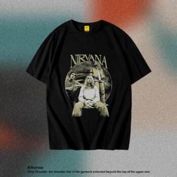 Drop Shoulder T-Shirt (Nirvana 04)