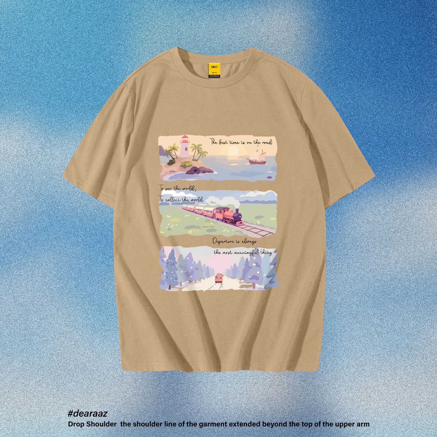 Drop Shoulder T-Shirt (Road 02)