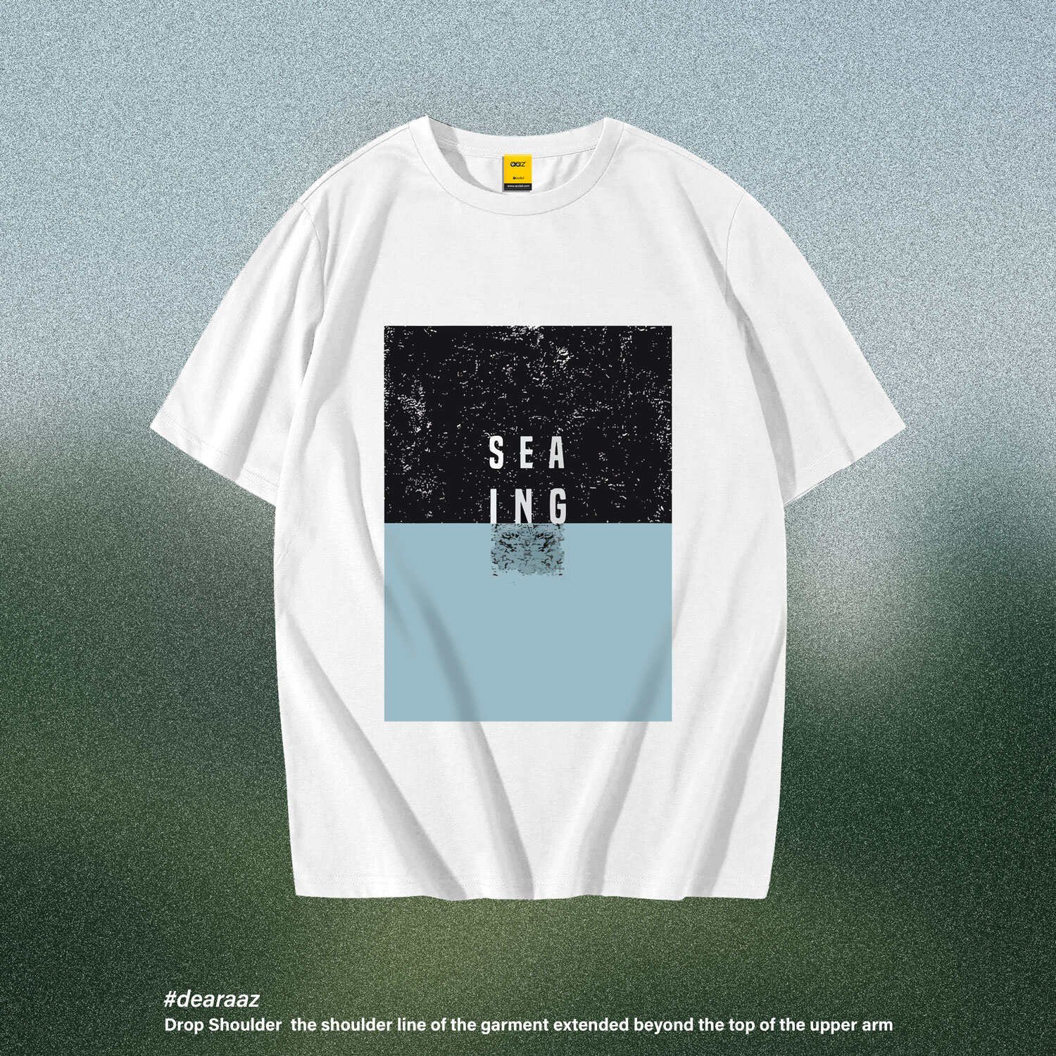 Drop Shoulder T-Shirt (Seaing)