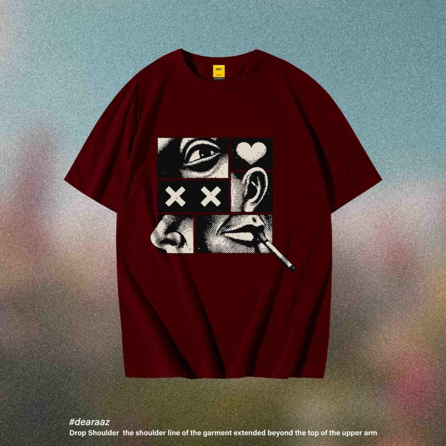 Drop Shoulder T-Shirt (The Face)