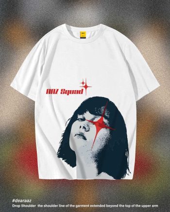 Premium Drop Shoulder T-Shirt (The Girl 03)