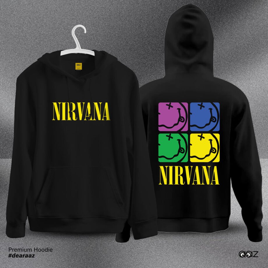 Premium Drop Shoulder Hoodie (Nirvana 03)