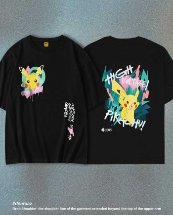 Pikachu 03 T-Shirt - Premium Cotton - AAZ Bangladesh