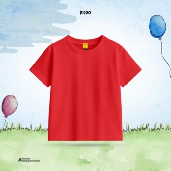 Kids Basic T-Shirt – Red