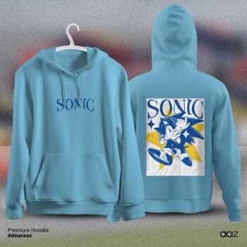 Premium Drop Shoulder Hoodie (Sonic)