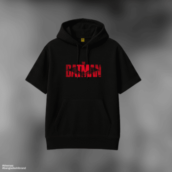 Half Sleeve DropFit Hoodie: Batman