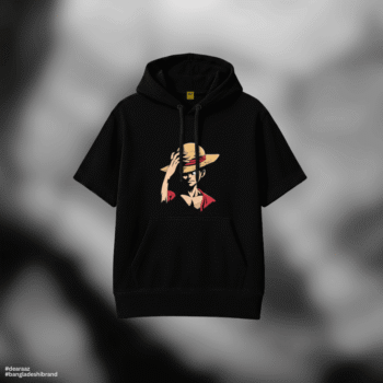 Half Sleeve DropFit Hoodie: Luffy