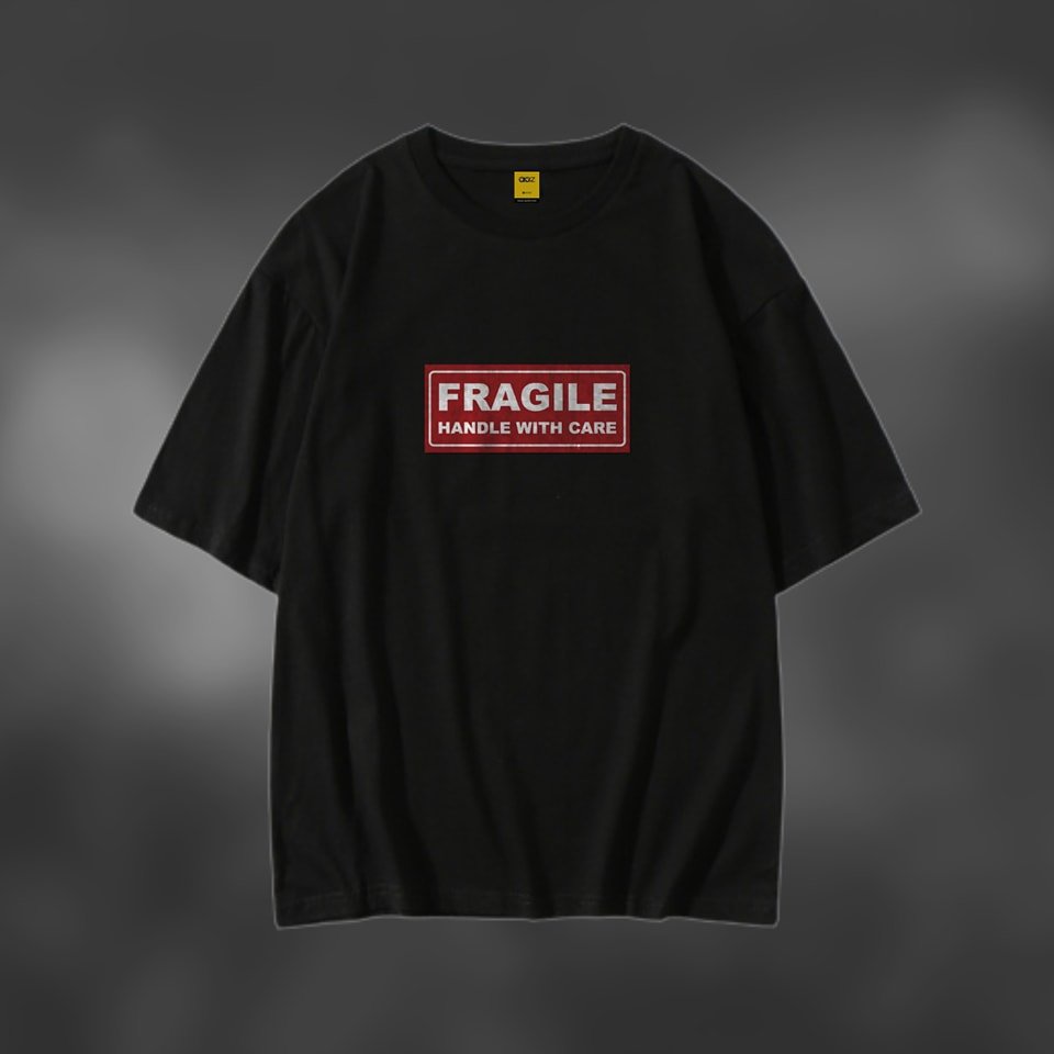 Drop Shoulder T-Shirt (Fragile)