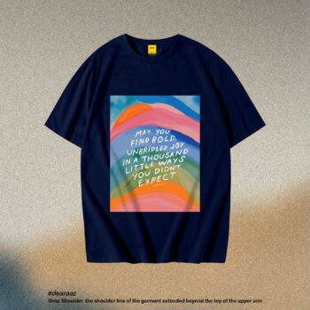 Drop Shoulder T-Shirt (Unbridled Joy)